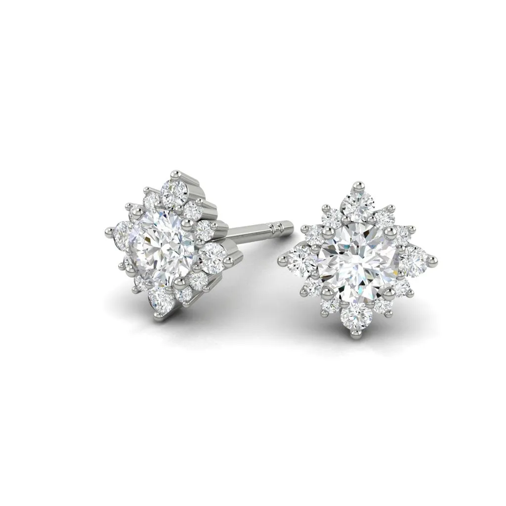 Paula Earrings Lab Diamond