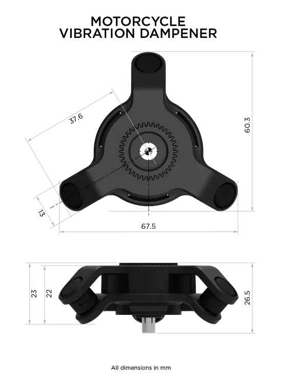 Quad Lock - Motorcycle - Vibration Dampener