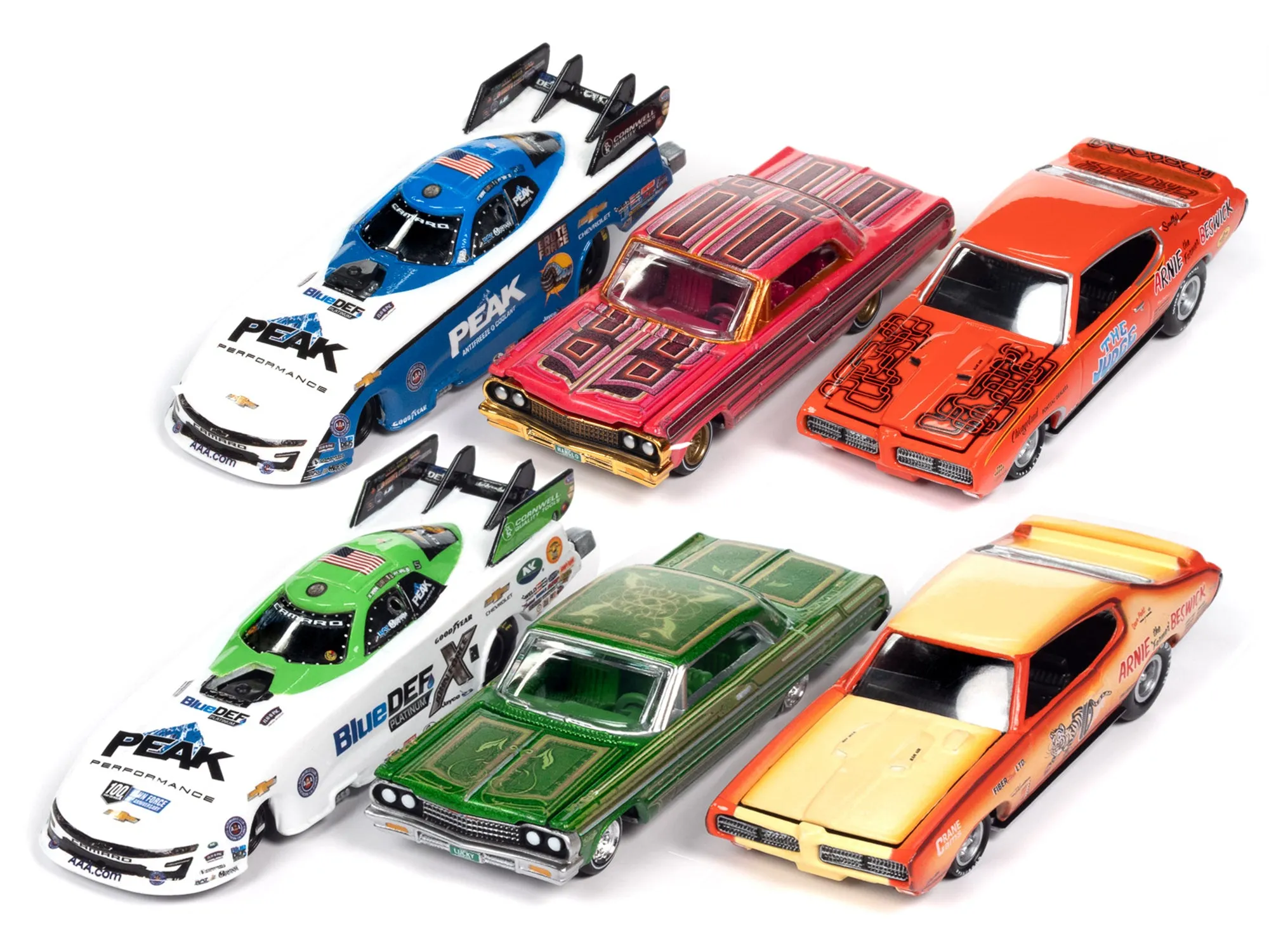 Racing Champions Mint 2023 Set of 6 Cars Release 1 1/64 Diecast Model Cars by Racing Champions