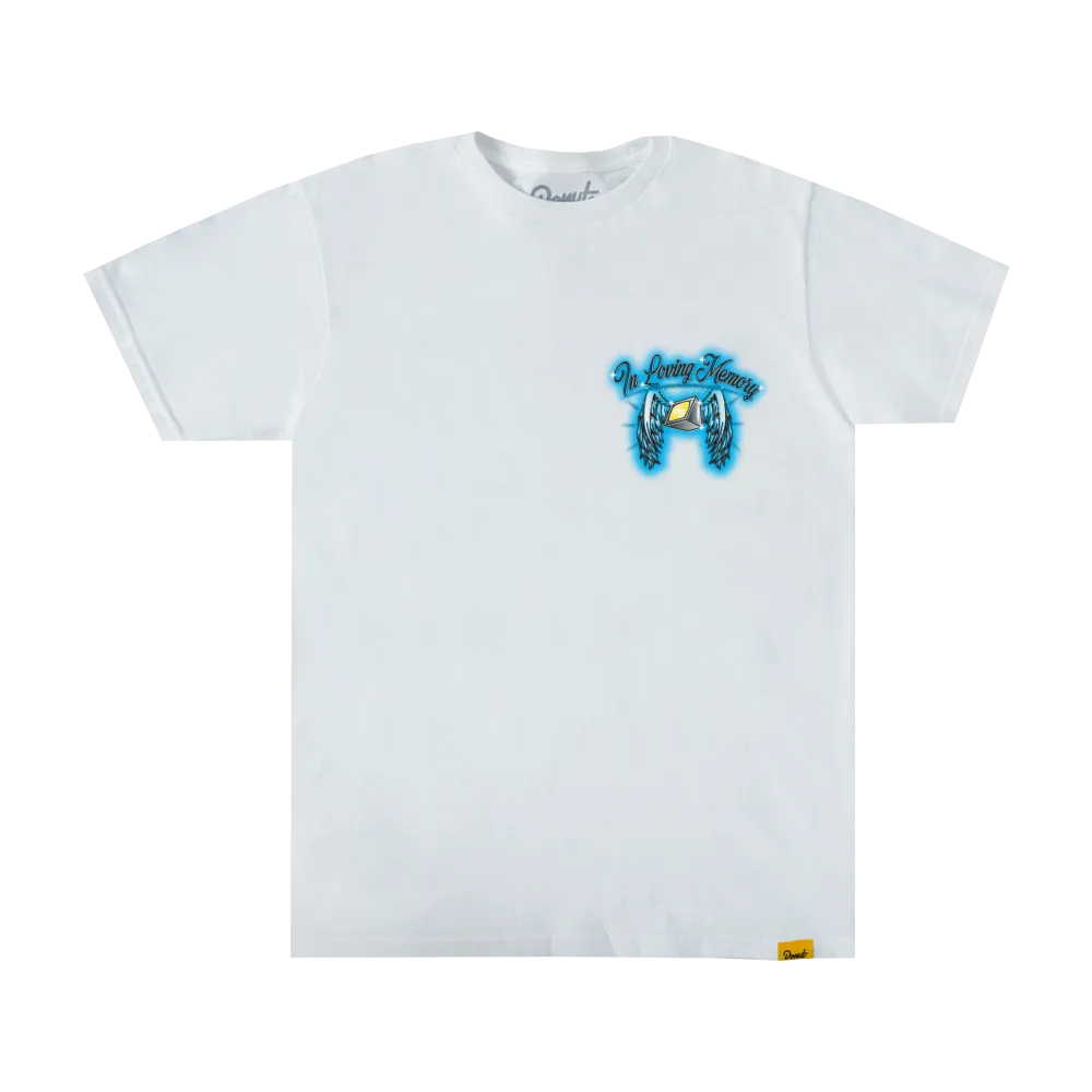 RIP Pop Up Headlights T-Shirt - White