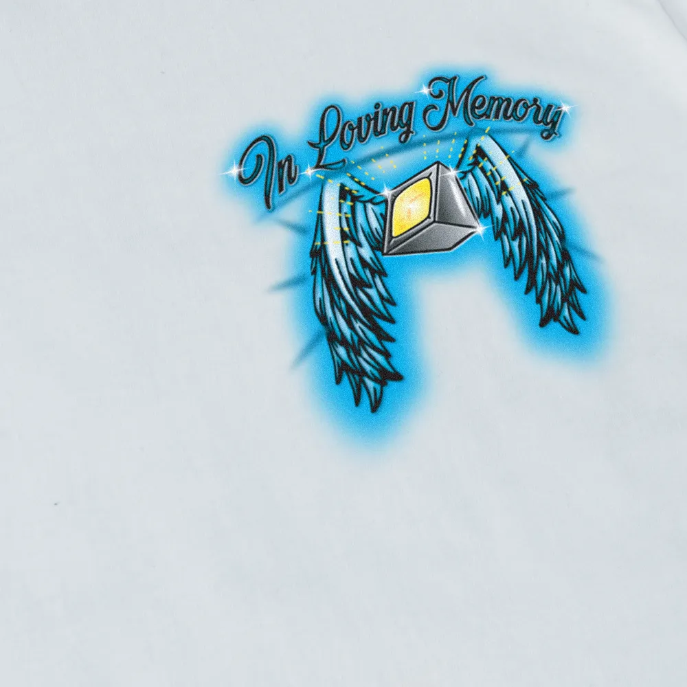 RIP Pop Up Headlights T-Shirt - White