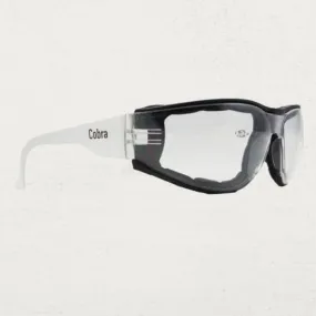 Safety Cobra Glasses w/Foam Insert