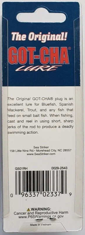 Sea Striker Got-Cha Lure 3 in. 1 oz. G501RH