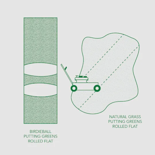 The Bigger-is-Better Ultimate Putting Package (4' x 20'- 4' x 30')