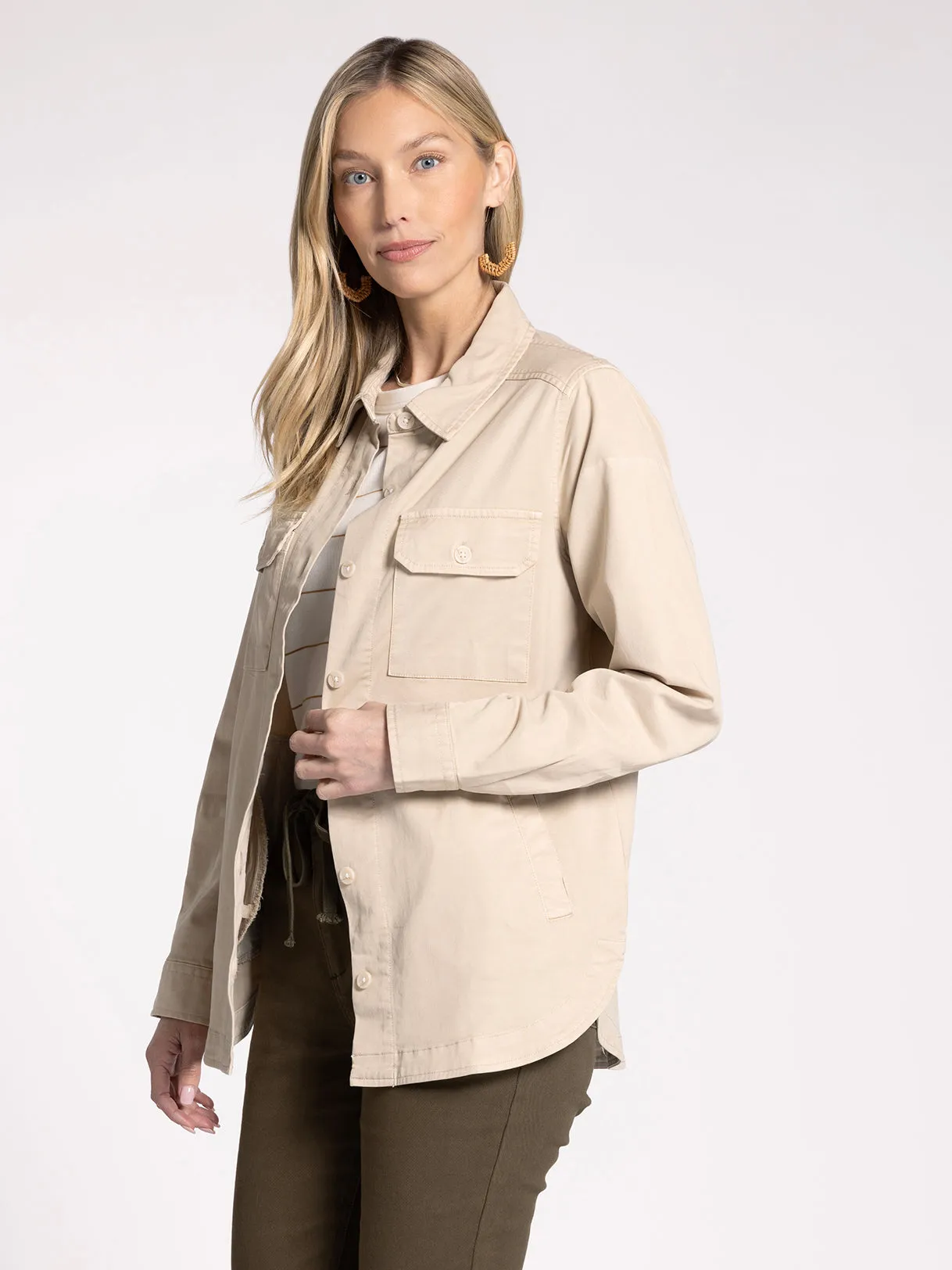 The Jayla Shirt Jacket