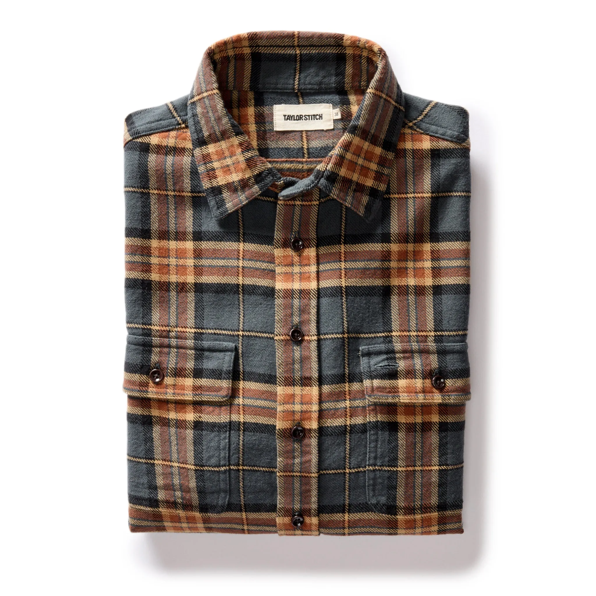 The Ledge Shirt in Conifer Plaid