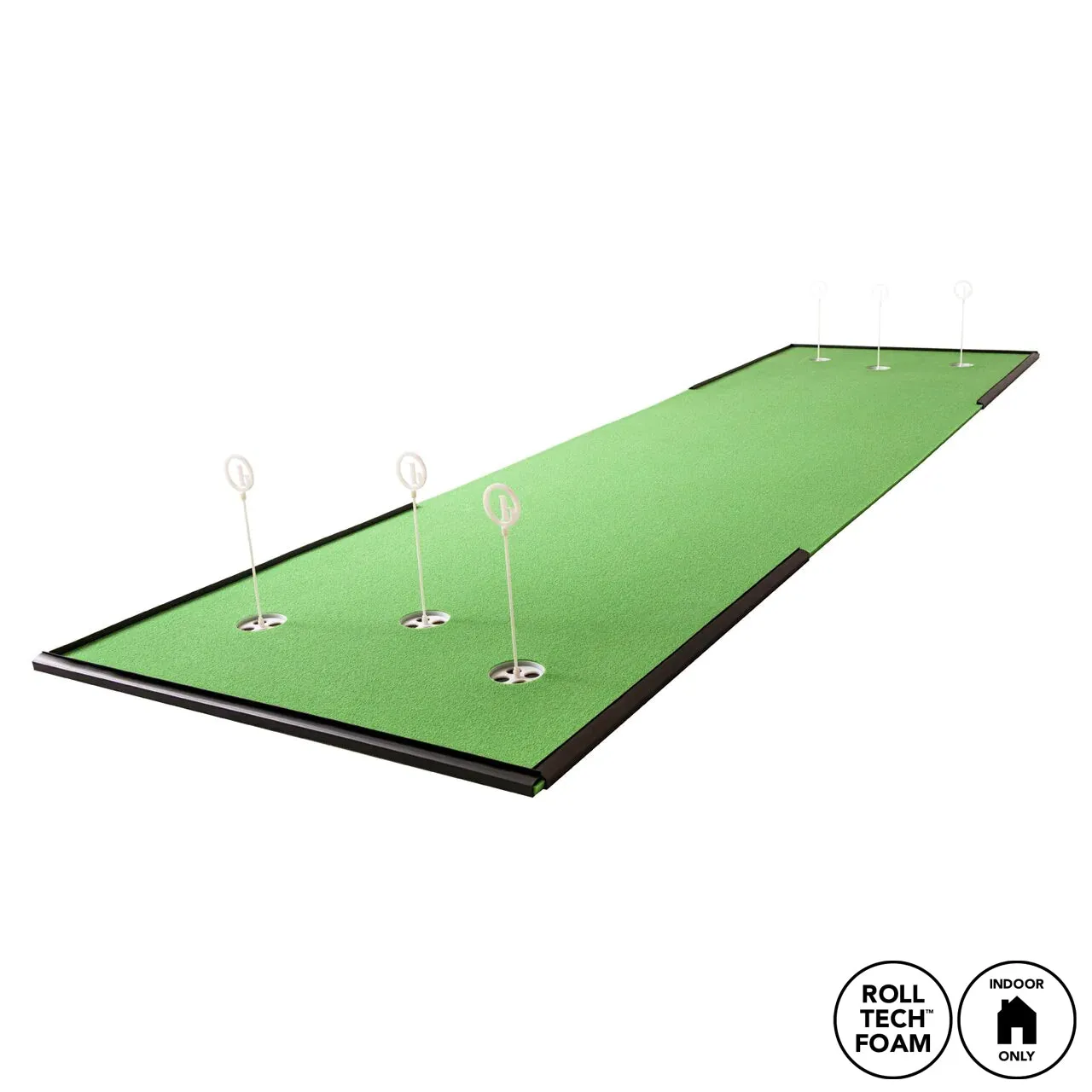 Premium Ultimate Putting Package - Adjustable 4x10 to 4x18 Golf Training Mat