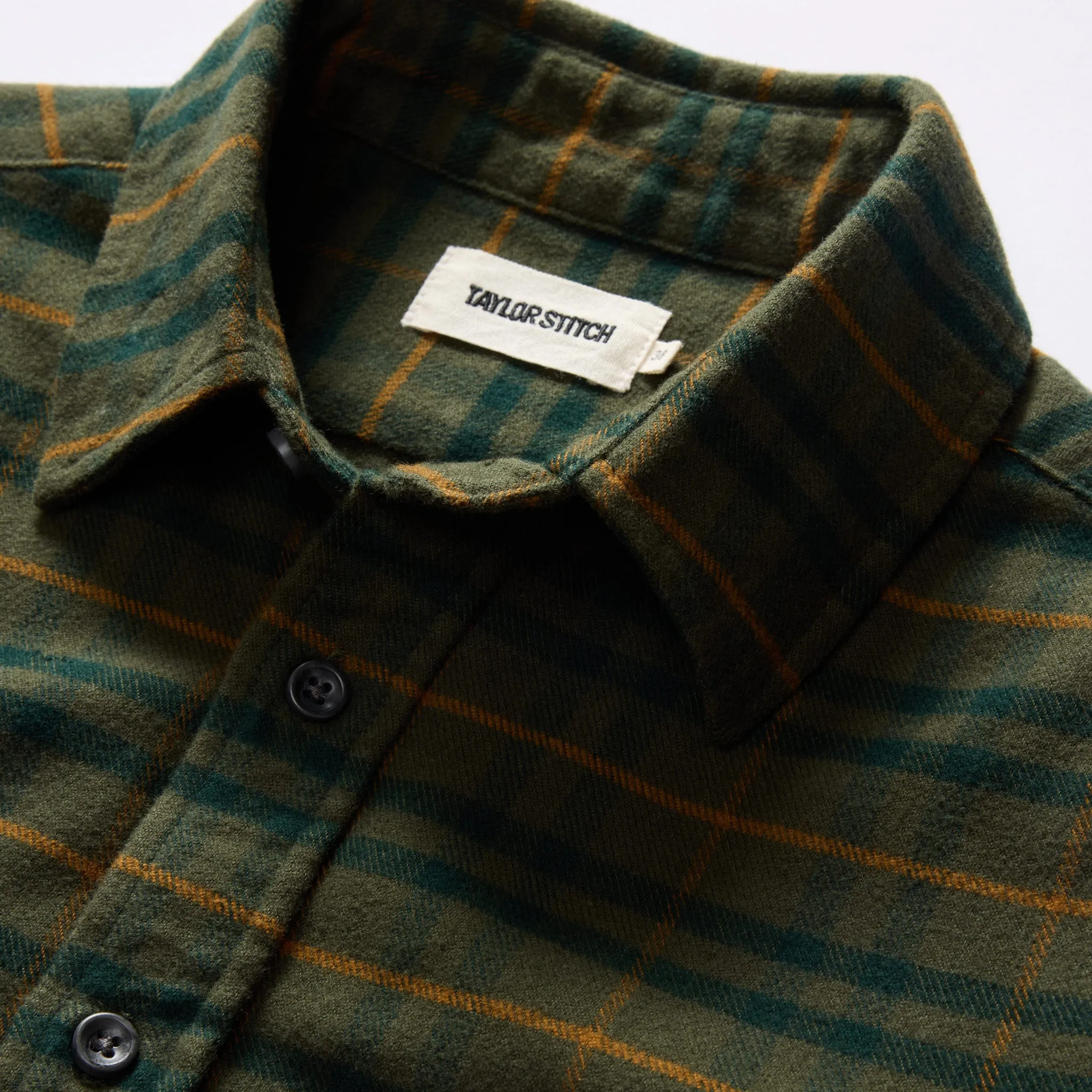 The Yosemite Shirt in Dark Forest Plaid