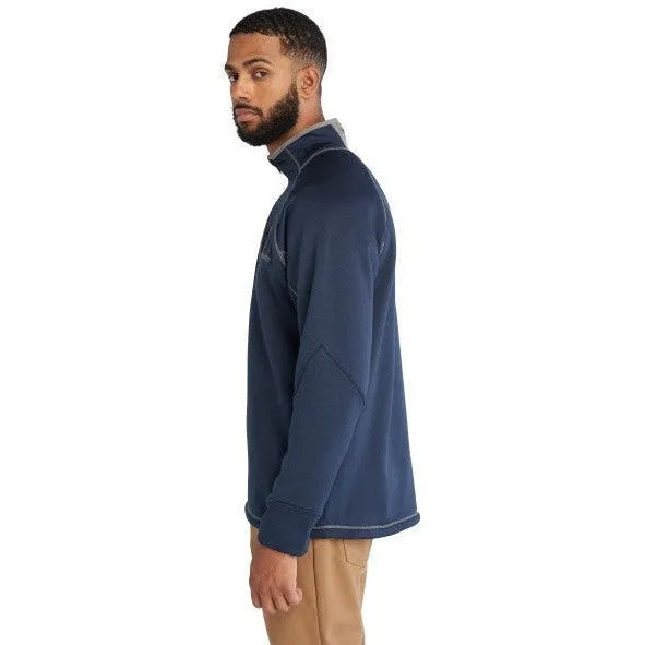 Timberland Pro Men's Reaxion 1/4 Athletic Fleece Jacket -Navy- TB0A55RV440