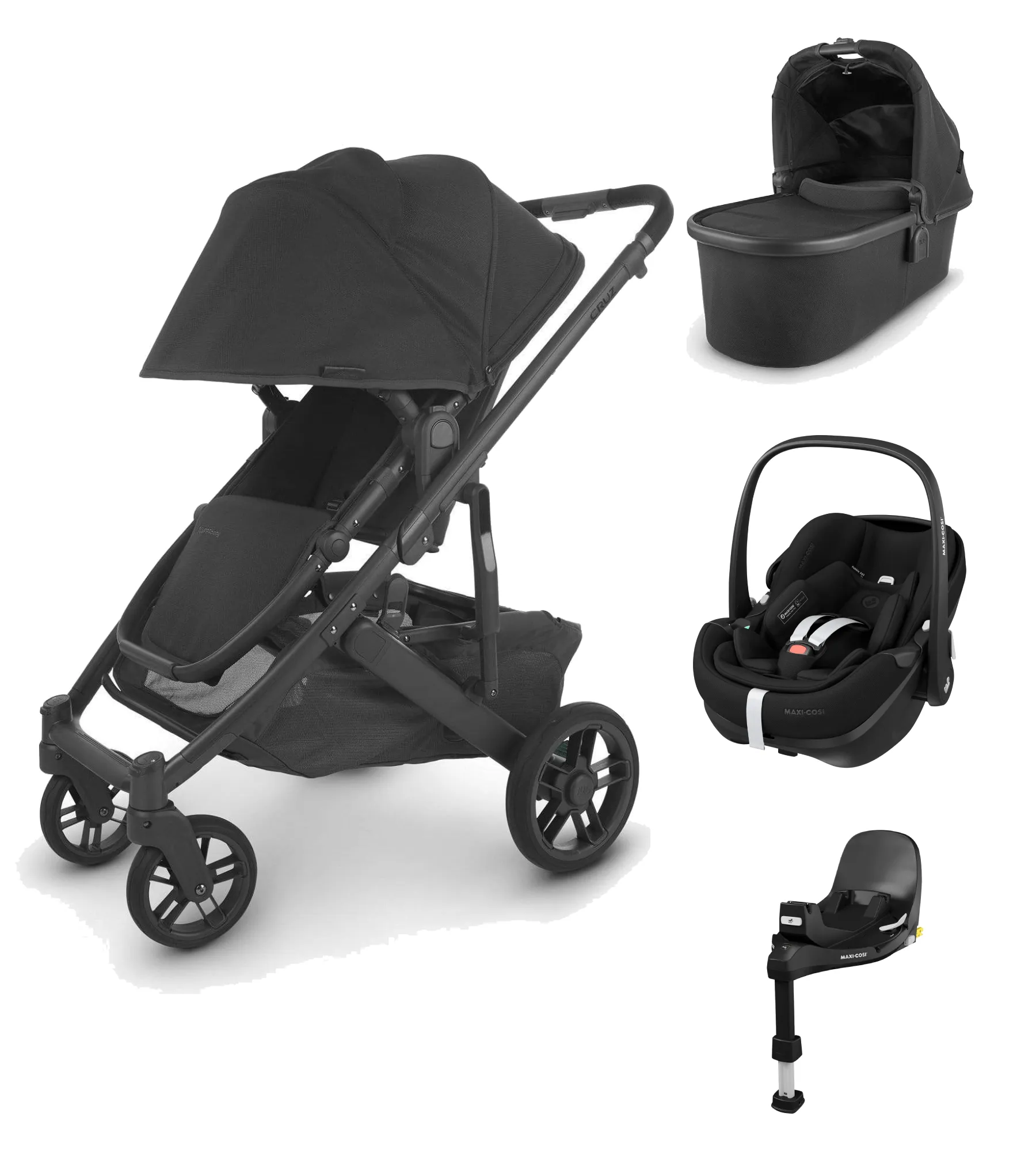 UPPAbaby Cruz V2 with Pebble 360 PRO Car Seat and Base - Jake