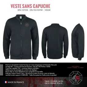 Veste Zip Sans Capuche CRIM19