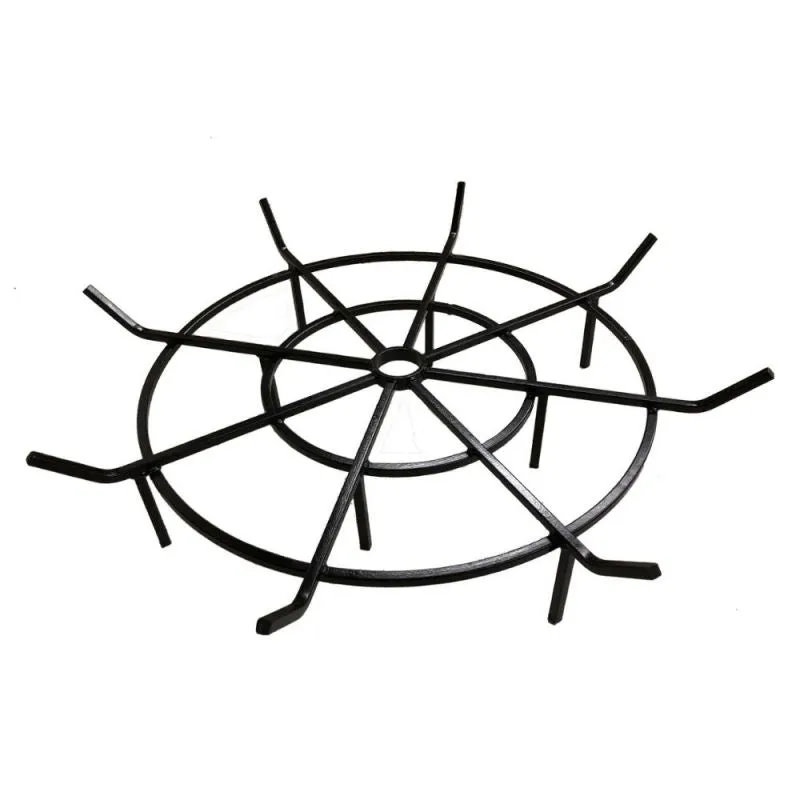 Walden Wagon Wheel Steel Fire Pit Grate